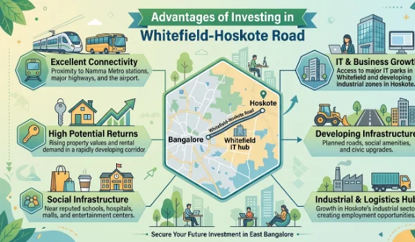 Featured Image of Advantages of Investing in Whitefield-Hoskote Road