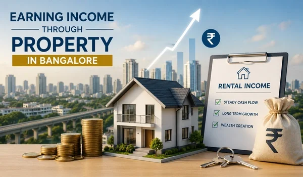 Featured Image of Earning Income through Property in Bangalore