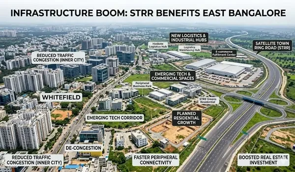 Featured Image of The Infrastructure Boom How The Satellite Town Ring Road Strr Transforms East Bangalore